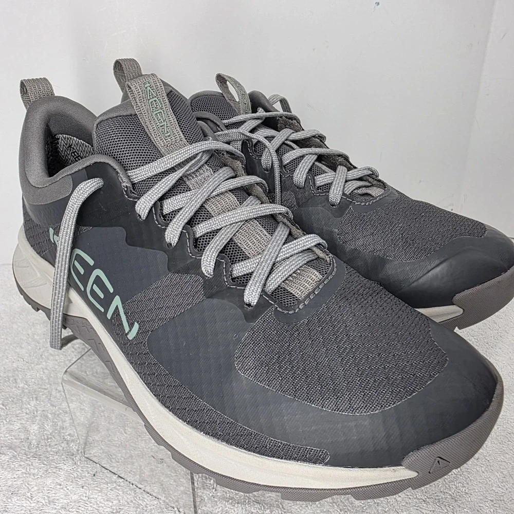 Women's Size 9 KEEN Gray Dry Waterproof Sneakers Hiking Shoes 1029049